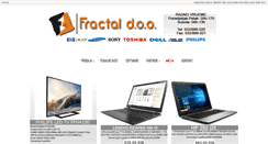Desktop Screenshot of fractal.ba