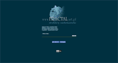 Desktop Screenshot of fractal.art.pl